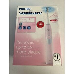 ⚡️Philips Sonicare Series 2 Plaque Control Pink Electric Toothbrush HX6211/90